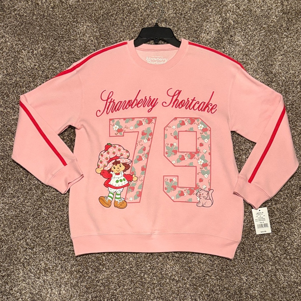 Strawberry Shortcake Pink Sweatshirt